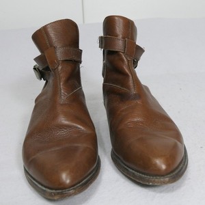 Vintage Avirex Leather Ankle Boots Men\'s 10D Type A-2 Brown Jodhpur Military USA VINTAGE AVIREX USAF LEATHER JACKET A-2 A2 1978 SIZE 36  main image 4