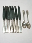 International Sterling Silver 1810 Flatware Lot 9 Pc