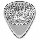 New 2025 10 Gram Silver Fender 351 Heavy Guitar Pick - 3,500 Mintage