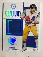2019 Panini Encased Century Collection Sapphire /25 !!!  DAN FOUTS  #CC19 HOF