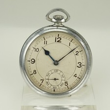 Rare Antique Pocket Watch Men's no fusee duplex chronometer no repeater RAR