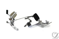 2000 00 Harley FXDL Dyna Low Rider OEM Chrome Forward Controls Foot Rest Peg