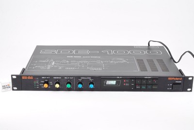 Roland SDE-1000 Digital Delay 1U Rack Effects Processor MIJ Used FmJP #442618
