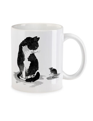 Cat And Mouse Kaffeetasse Cats Love Addicted Addiction Person Katze und Maus