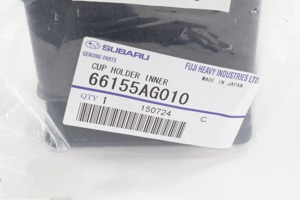 OEM 2008-2018 Subaru Impreza STi Center Console Cup Holder & Insert Divider NEW - Image 4 of 4