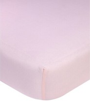 Carter's 100 Cotton Fitted Crib Sheet - Pink