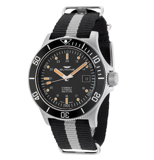 Glycine Combat Sub Automatic 42mm Case Men's Watch – ASA College