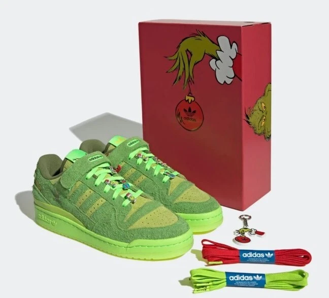 NEW adidas Forum Low The Grinch Mens Size 9 2022 Sneakers Stole
