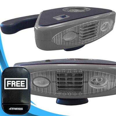 12V Tragbare Elektroauto Heizung Defroster Auto Heizung Ventilator mit LED Licht + +M