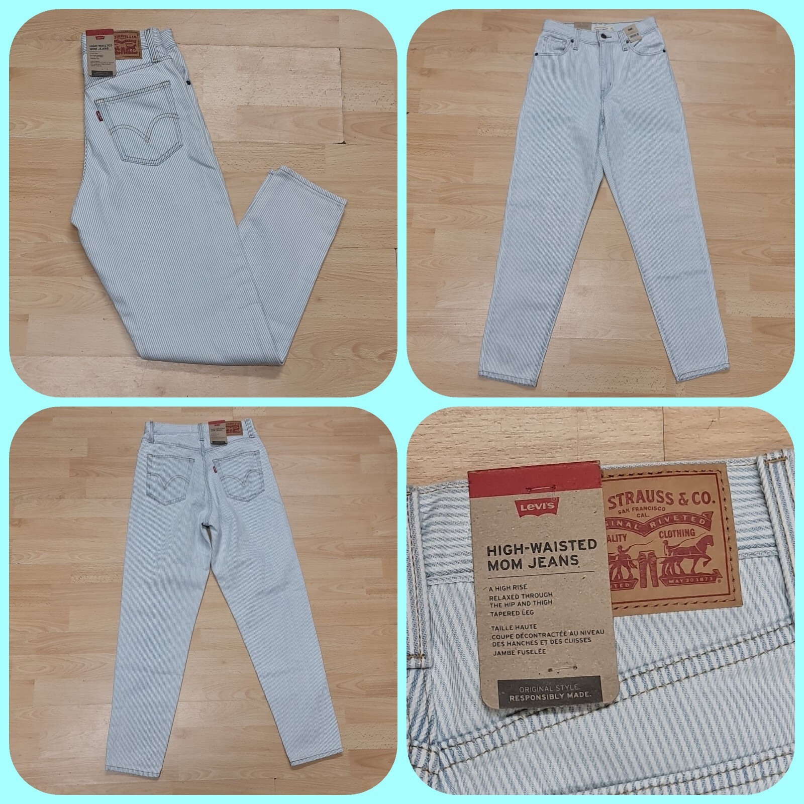 levis high waisted mom jeans 25