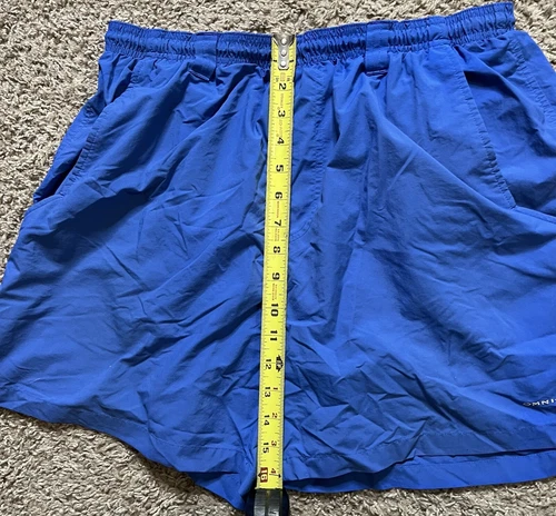 Coulmbia sportswear Omni-shade PFG shorts 6 in mens size M Blue pre owned image 7