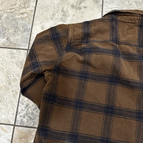 Patagonia Fjord Flannel Long Sleeve Button Shirt XL Herren Braun - Bild 11 von 18