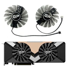 Left Right Cooling Fan Cooler Fan for PALIT RTX2080ti GamingPro OC Graphics Card