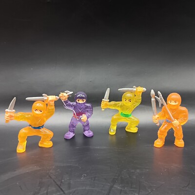 Vintage Vending Machine Ninja Lot of 4 - 1.25