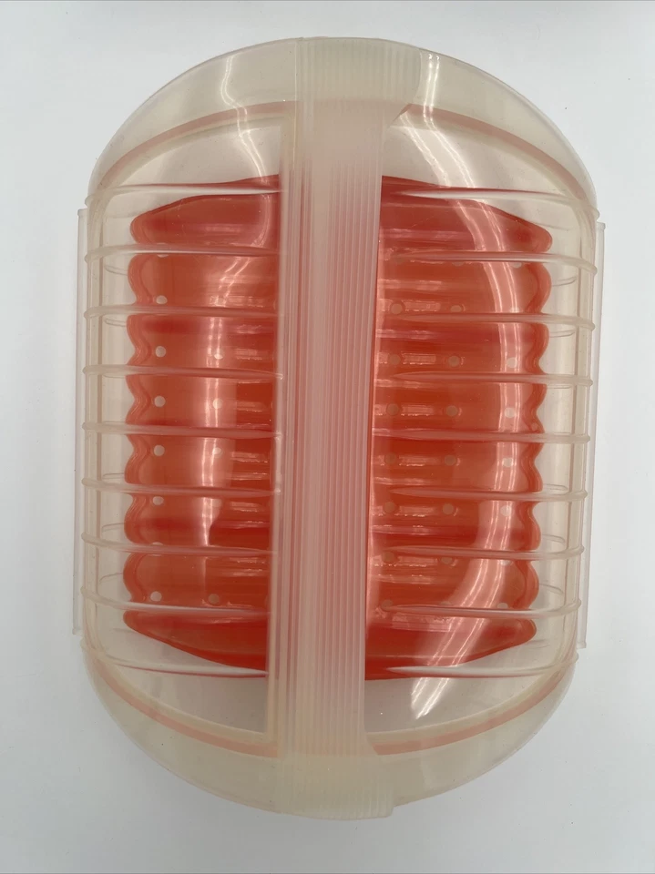 Lekue Steam Case with Draining Tray 3-4 Person + Recipes & Cook Book, Clear, NEW - Image 3 of 4