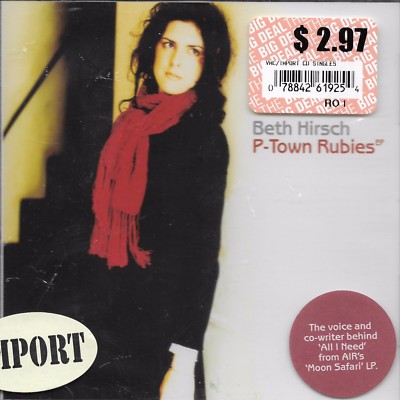 P-Town Rubies [Import Single] by Beth Hirsch (Cd 1999) [2 Versions+2] NEW