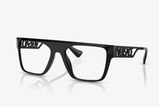 Brand New VERSACE Eyeglass Frames 3326U 5380 Black for Men Women Size 55mm