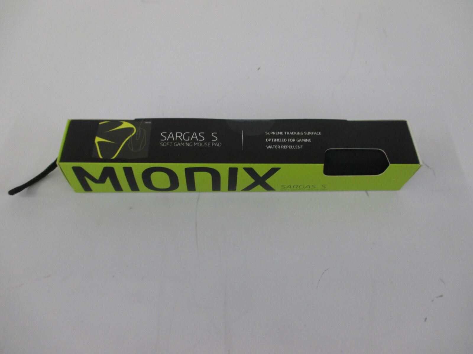 Mionix MNX-04-25000-G Mionix Sargas S Black, Yellow Gaming Mouse Pad - NEW