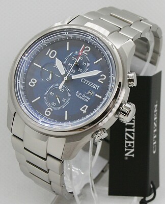   Citizen CA0810-88L Super Titanium Eco-Drive Herren Chronograph  