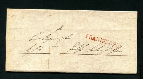 Bavaria 1829, Roter L1 "Frankental" Palatine (#4381)