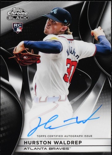 2025 Topps Stadium Club Hurston Waldrep Auto RC Rookie #SCBA-HW 
