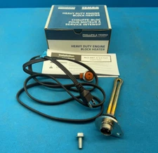 ZeroStart 8607206 Temro Heavy Duty Engine Block Heater For Mack ASET Engines