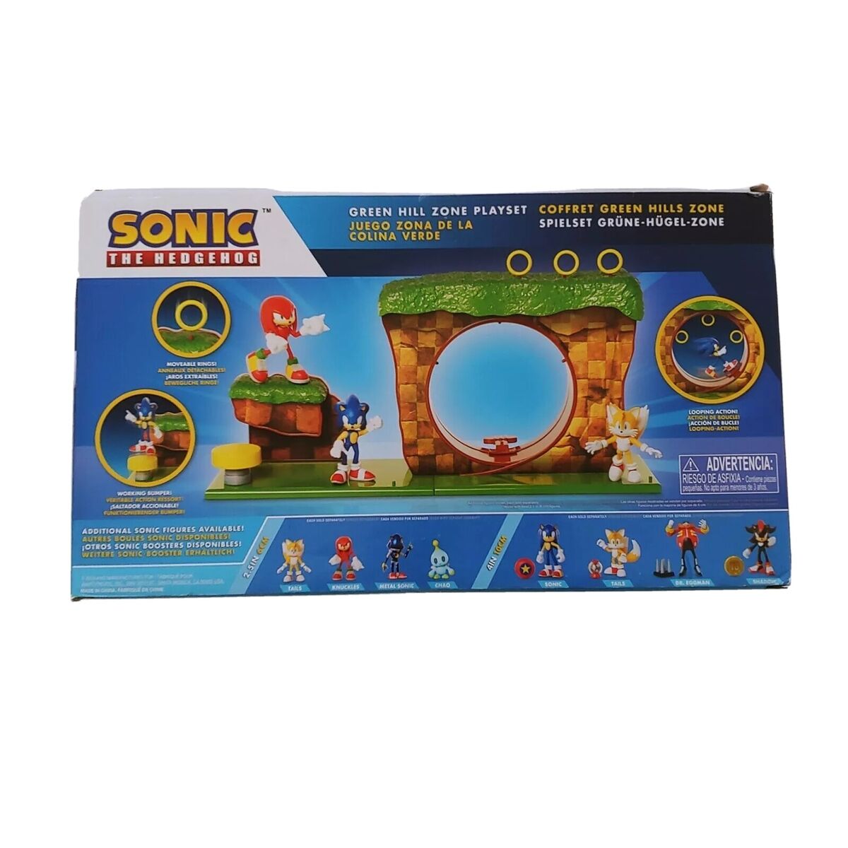 Sonic The Hedgehog - Playset Green Hill Zone