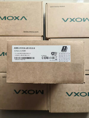 1pcs MOXA AWK-3131A-US Ethernet Bridge