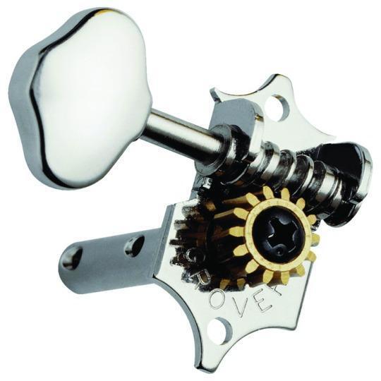 Genuine Grover Statite Nickel V97n Guitar Tuners 1 Set for Acoustic