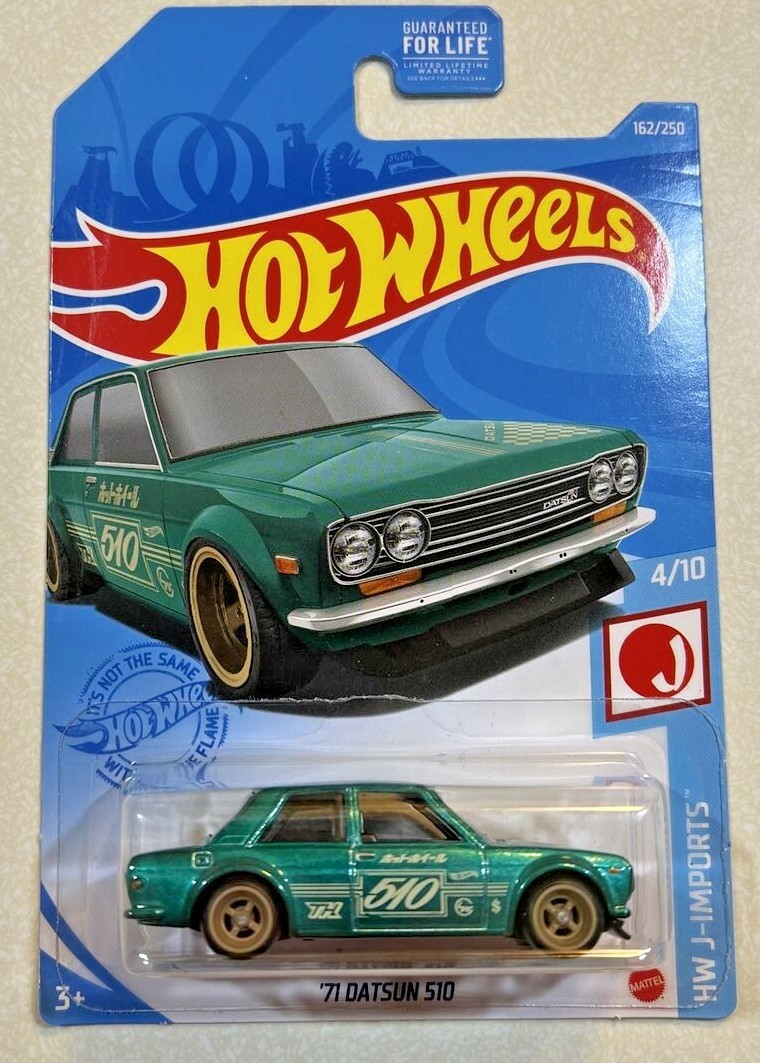 2021 Hot Wheels H CASE 1971 Datsun 510 Super Treasure Hunt VHTF | eBay