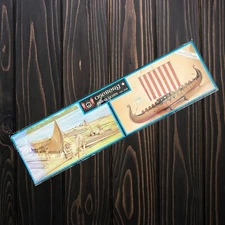 Billing Boats NO. 518 OSEBERG Viking Ship Wood Kit Model Boat Kit Sealed NOS