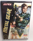 Metal Gear Nintendo NES Vintage Game Box  2"x3" Fridge Locker MAGNET