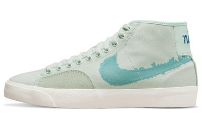 Nike Blazer SB Court Mid Premium Barely Green Men DM8553-300 New Authentic