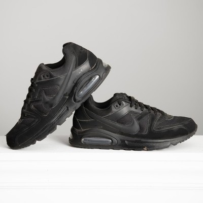 Nike Air Max Command Triple Black Mens Sz 10.5 Streetwear Athleisure Stealth Gym