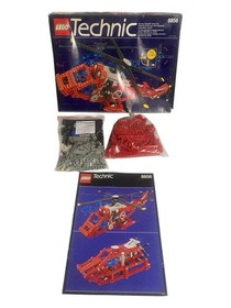 LEGO 8856 TECHNIC: Whirlwind Rescue Complete Helicopter in Original Box