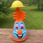 Marx Vintage 1960's Push Down Top Toy  Marxie anthropomorphic Tizzie Trumpet