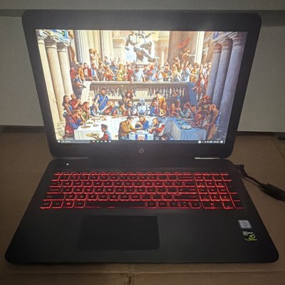 NEEDS BATTERY) HP OMEN Laptop Intel i7, NVIDIA, 8GB RAM, MODEL