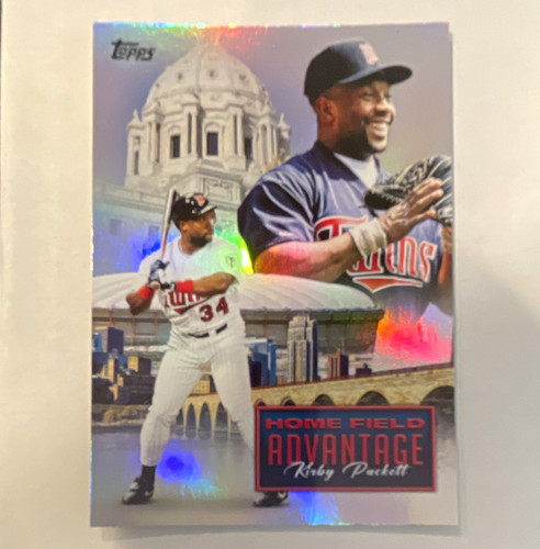 Kirby Puckett #LHA-15 2024 Topps Legendary Homefield Advantage card