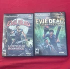Evil Dead: A Fistful of Boomstick/Regeneration Sony PlayStation 2 PS2 Lot 2