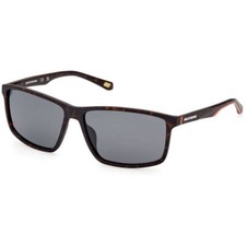 Gafas de sol para hombre Skechers Dark Havana marco rectangular de borde completo SE6174 6152D