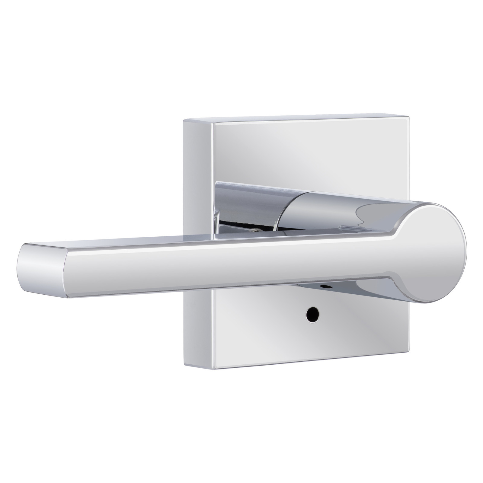 Miseno MLK3022 Lorton Flat Bar Privacy Door Lever Set - Chrome
