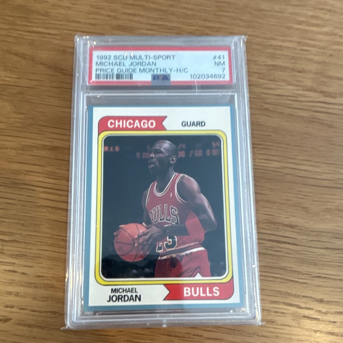 National Basketball Association (NBA) Michael Jordan 7 Graded