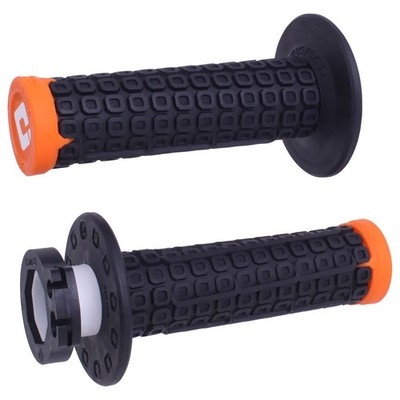 Odi Nomad V2 Lock-On Grips Black/Orange H70SCH, H36NDBO