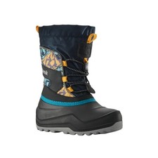 Kamik Snowfall P 3 Kid's Winter Boots, Navy/Yellow, K10