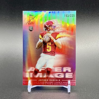2024 Topps Signature Class JAYDEN DANIELS After Image /225 Commanders AI-7   