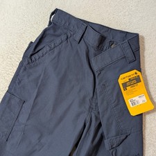 NEW Carhartt Utility Work Pant Mens 38x30 Navy Loose Fit Canvas B151-NVY