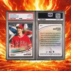 Shohei Ohtani 2018 Topps Future Stars Rookie Card PSA 10 Dodgers MVP