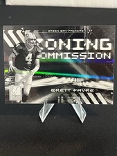 Brett Favre 2006 /500 Donruss Elite Zoning Commission Black  #3 NFL Hall of Fame