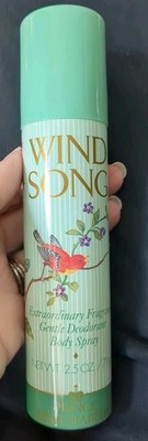 Vintage Wind Song Gentle Deodorant Body Spray 2.5oz Prince Machabelli NOS