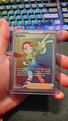 Pokémon TCG Candice Sword & Shield - Silver Tempest 204/195 Holo Secret Rare